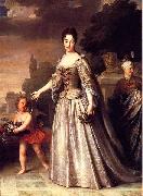 Jean-Baptiste Santerre Portrait of Marie-Adelaide of Savoy Spain oil painting artist